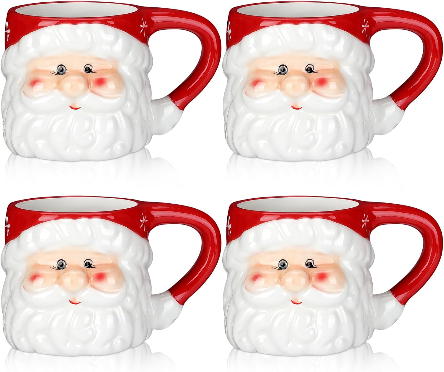 Kit de Canecas Vintage Papai Noel