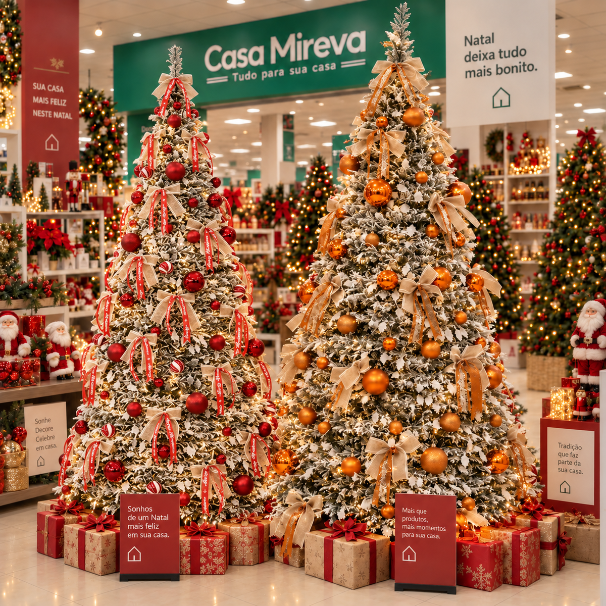 Árvore Luxury Mireva — Monte em Minutos!