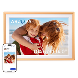Porta-Retratos Digital Wi-Fi" Full HD — Envie Fotos do Celular em Segundos, Sem Mensalidade