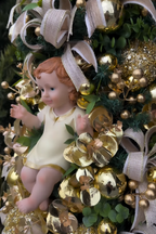 mini árvore Menino Jesus  - 70cm e 110cm