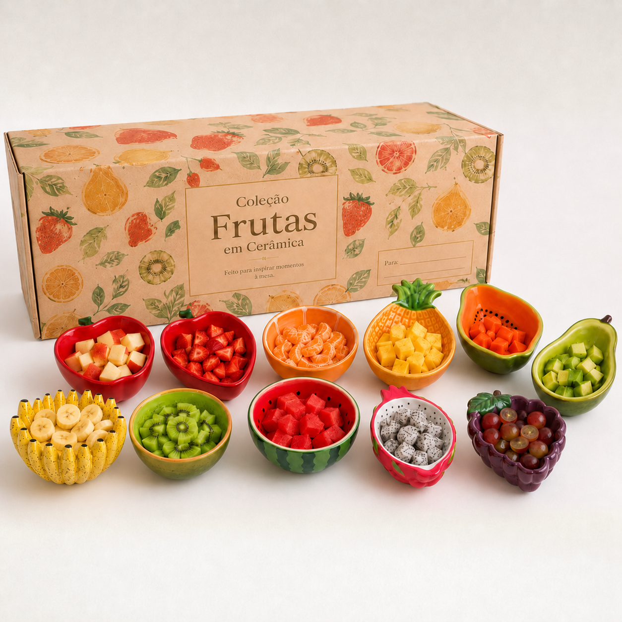 Coleção Frutas em Cerâmica EDIÇÃO LIMITADA*