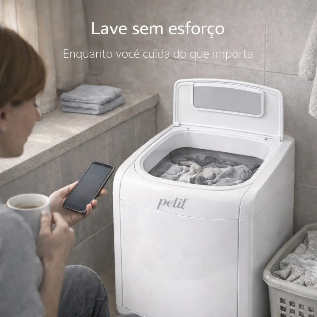 Mini Lavadora de Roupas 1.2 KG