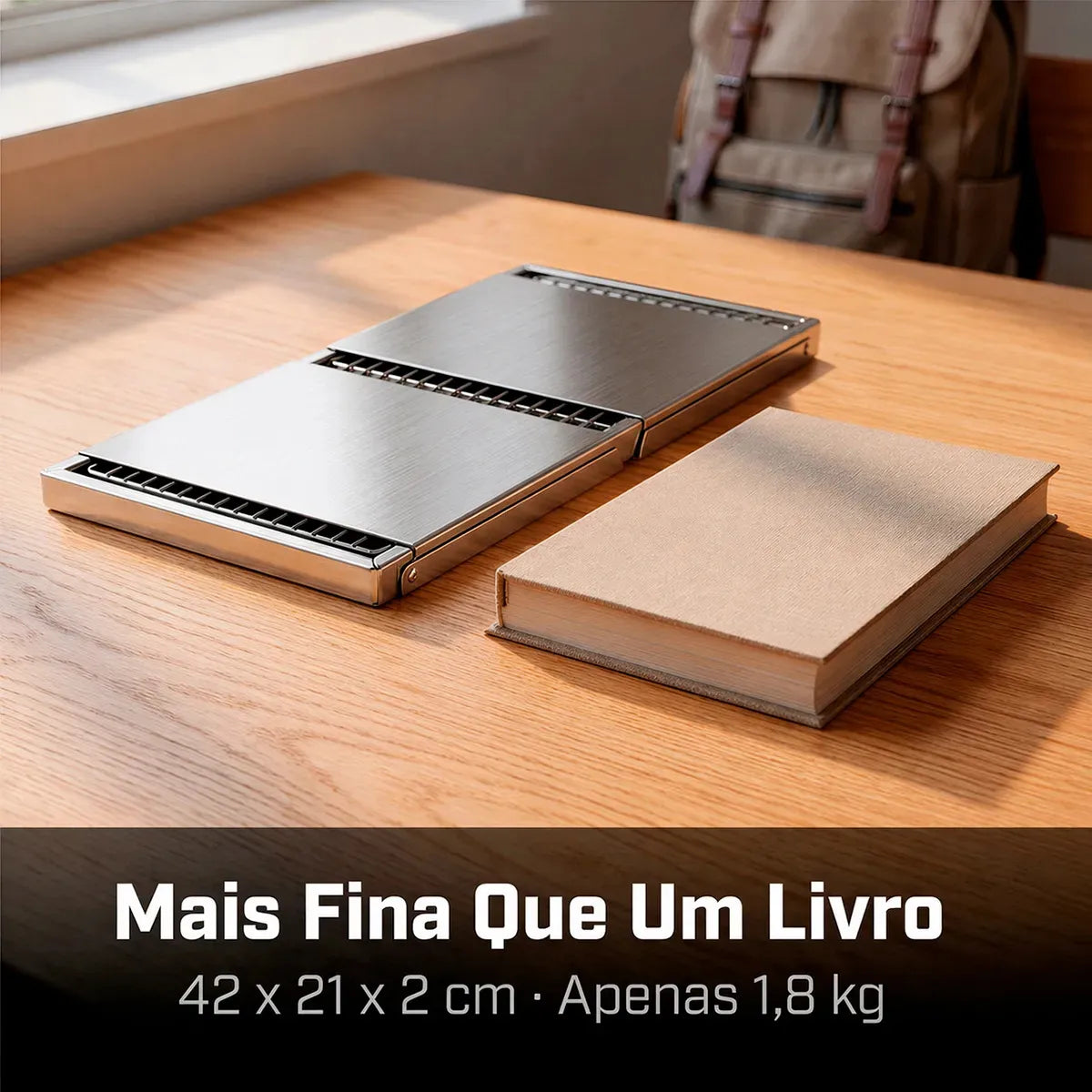 Churrasqueira Dobrável Portátil - PROMOÇÃO DE COPA 🇧🇷