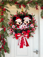 Guirlanda De Natal Família Disney 70cm C/ Led