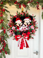 Guirlanda De Natal Família Disney 70cm C/ Led