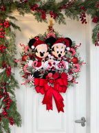 Guirlanda De Natal Família Disney 65cm C/ Led