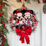 Guirlanda De Natal Família Disney 65cm C/ Led