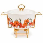 Conjunto de Rechaud Paris em Porcelana Premium (3 peças)