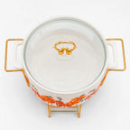 Conjunto de Rechaud Paris em Porcelana Premium (3 peças)