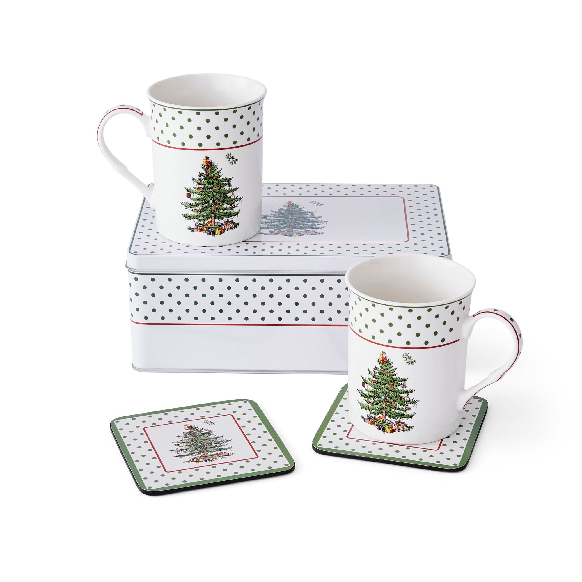 Kit Temático Natalino - 5 peças Branco